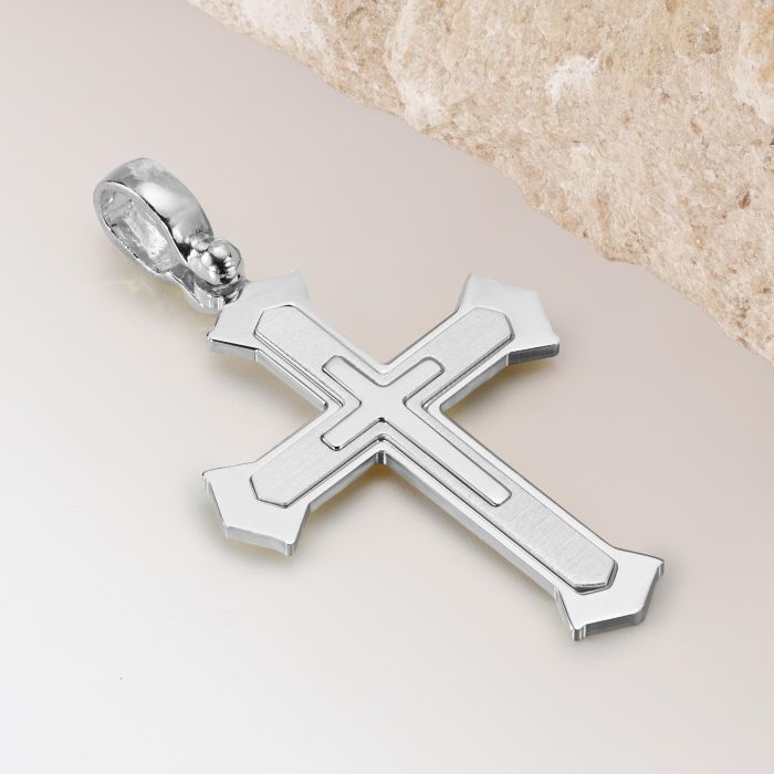 Sterling Silver Cleche Cross Pendant