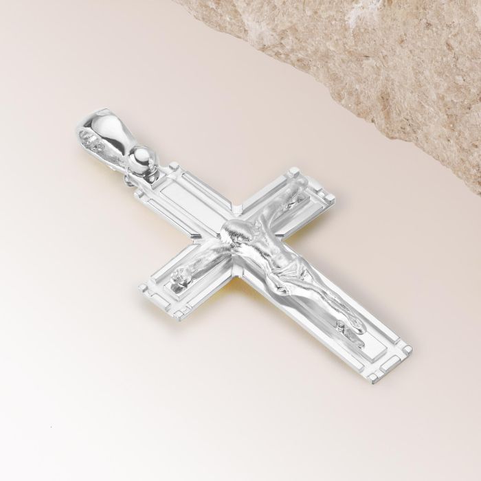 Sterling Silver Crucifix Cross Pendant