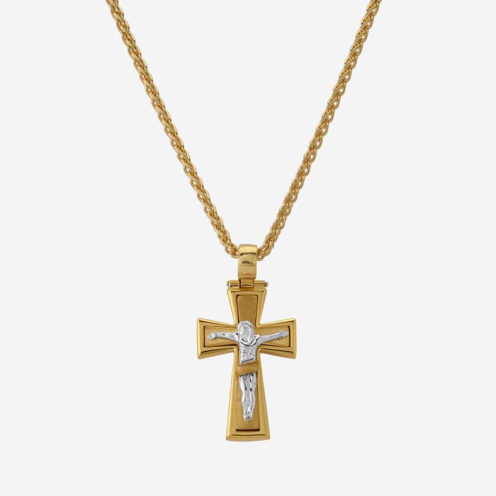 Byzantine deals crucifix necklace