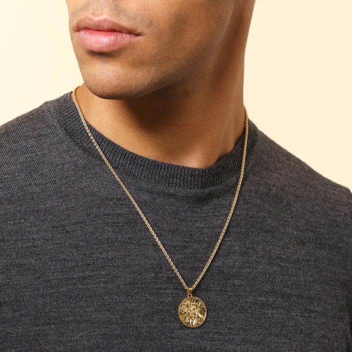 St on sale christopher chain