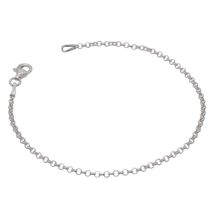 Sterling Silver 2mm Belcher Link Bracelet