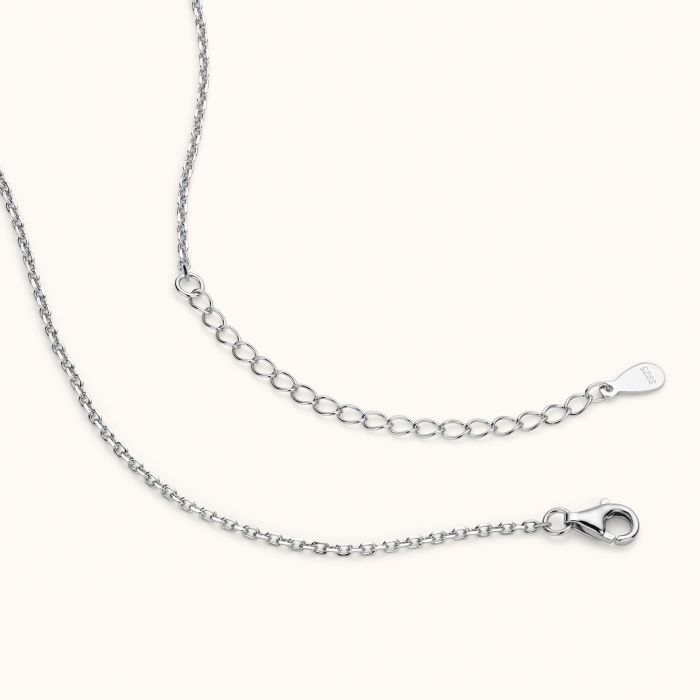 Sterling Silver Aries Zodiac Necklace