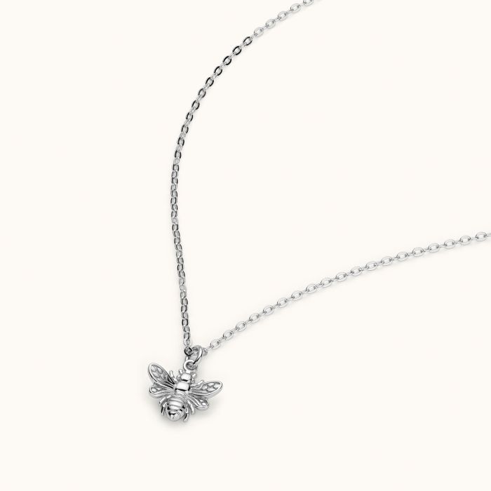 Sterling Silver Bee Necklace