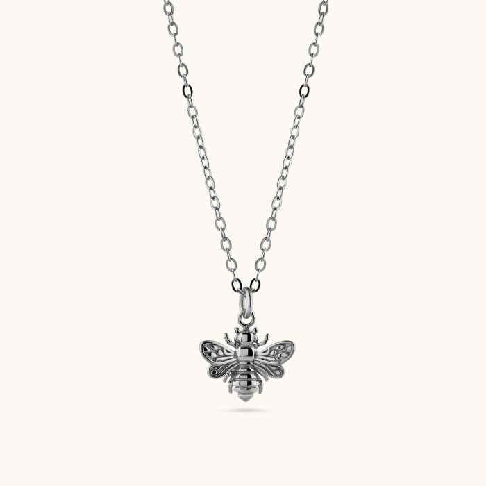 Sterling Silver Bee Necklace