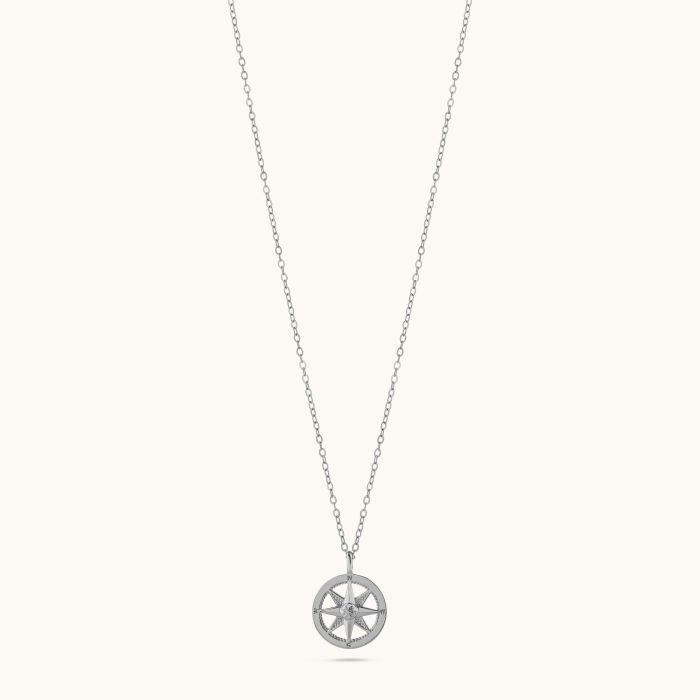 Sterling Silver Guiding Star Amulet Necklace