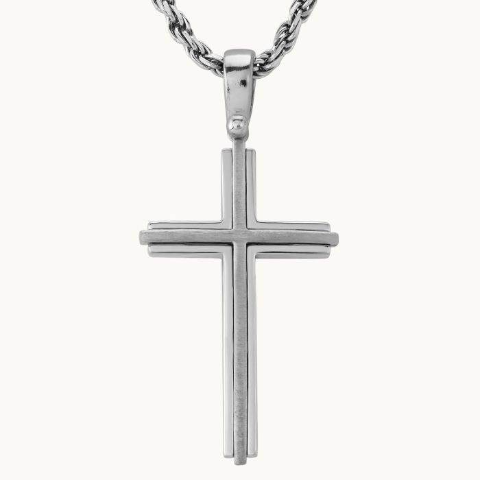 Sterling Silver Cross Necklace