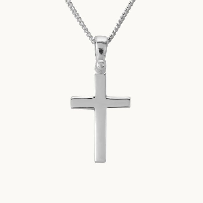 Sterling Silver Cross Necklace