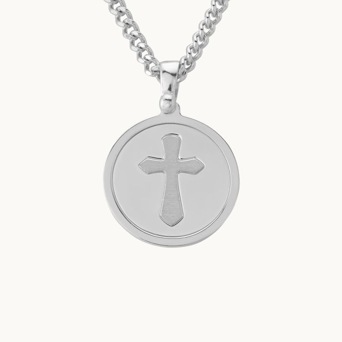 Sterling Silver Cross Necklace