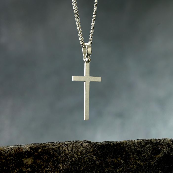 Sterling Silver Cross Necklace