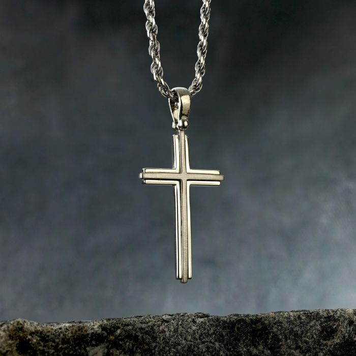 Sterling Silver Cross Necklace