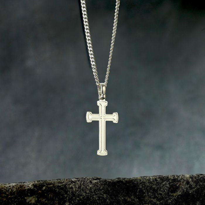 Sterling Silver Cross Necklace