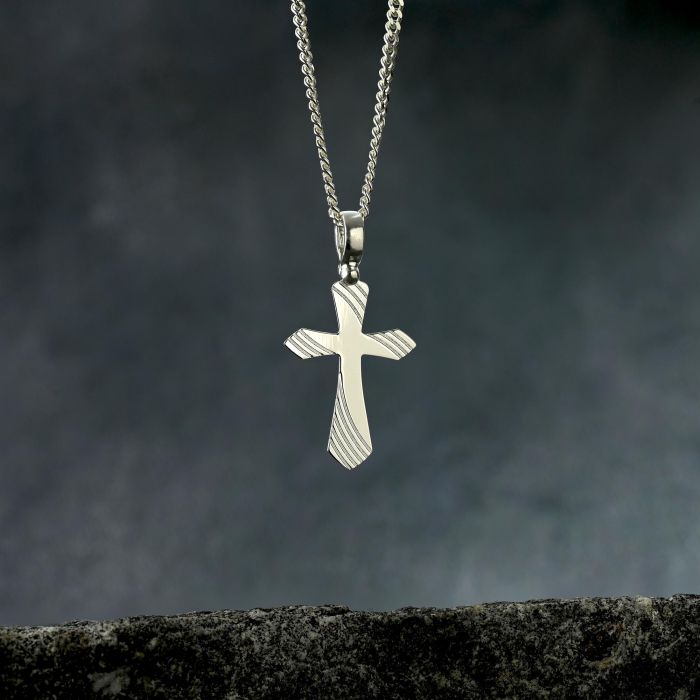 Sterling Silver Cross Necklace