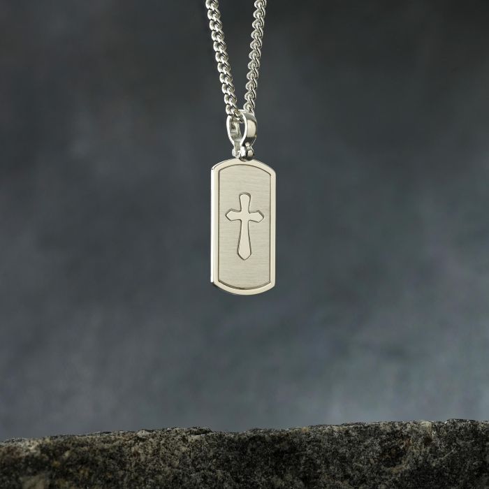 Sterling Silver Cross Necklace