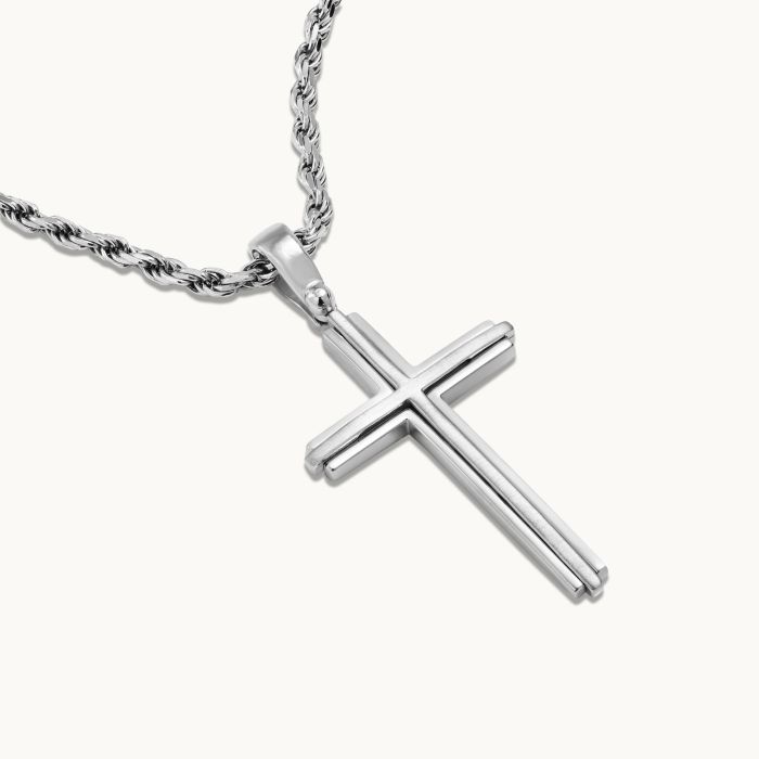 Sterling Silver Cross Necklace