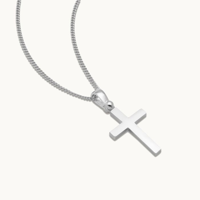 Sterling Silver Cross Necklace