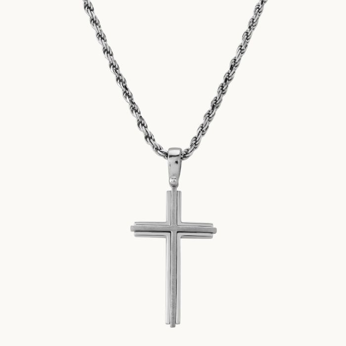 Sterling Silver Cross Necklace