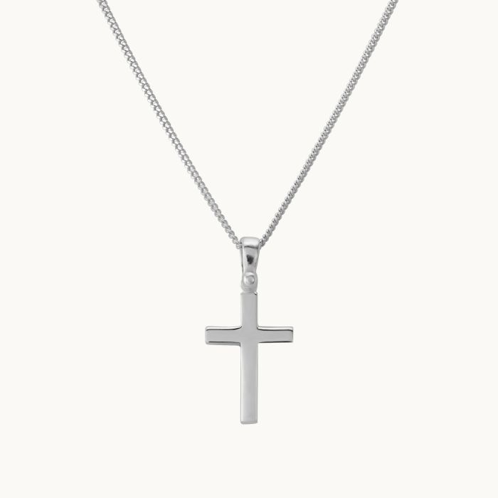 Sterling Silver Cross Necklace