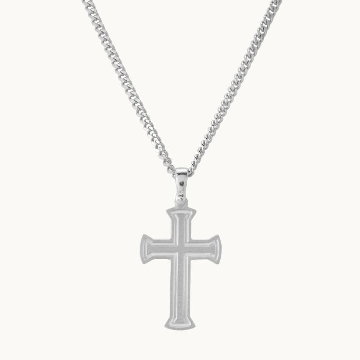 Sterling Silver Cross Necklace