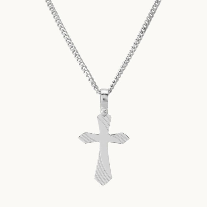 Sterling Silver Cross Necklace