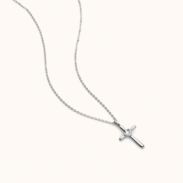 Sterling Silver Cross Necklace