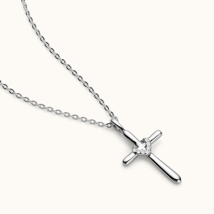 Sterling Silver Cross Necklace