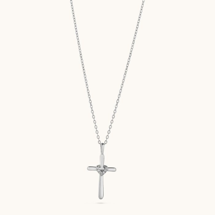 Sterling Silver Cross Necklace