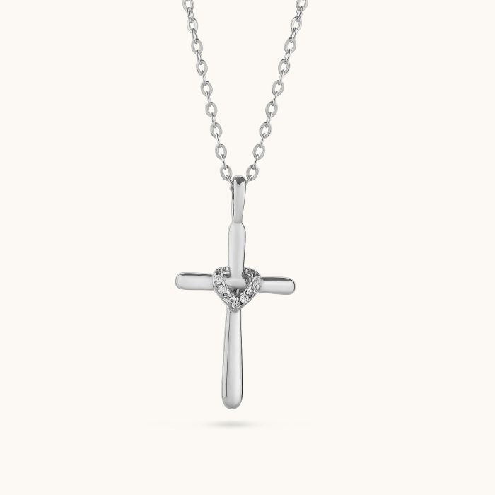 Sterling Silver Cross Necklace