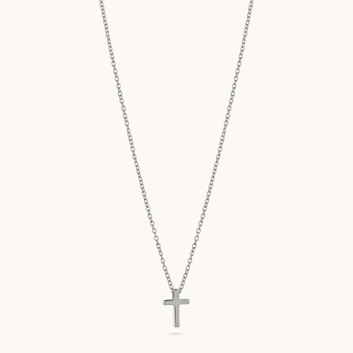 Sterling Silver Cross Necklace