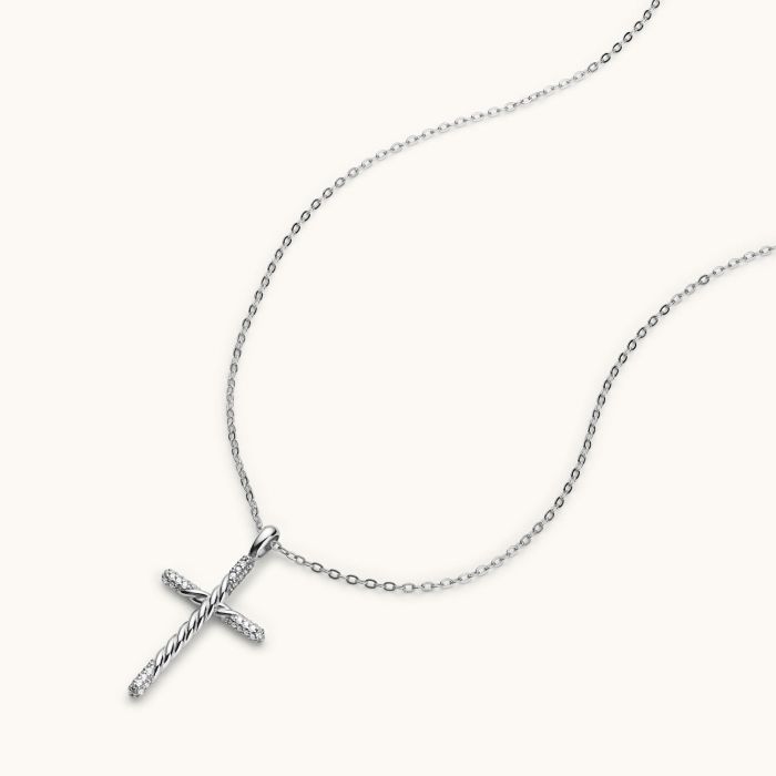 Sterling Silver Cross Necklace