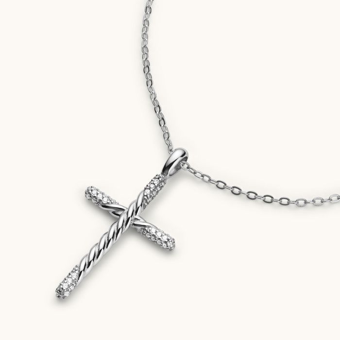 Sterling Silver Cross Necklace