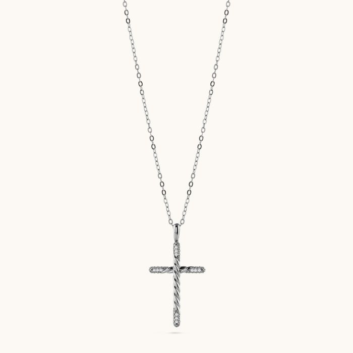 Sterling Silver Cross Necklace