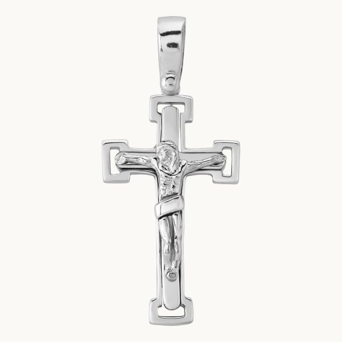 Sterling Silver Crucifix Cross Pendant