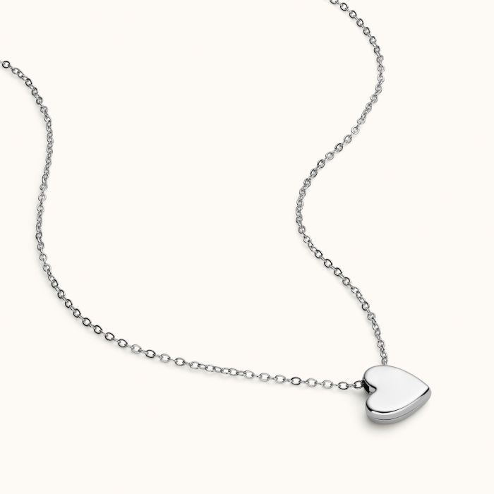 Sterling Silver Heart Necklace