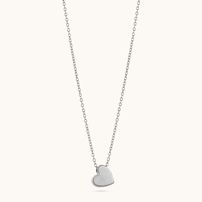 Sterling Silver Heart Necklace