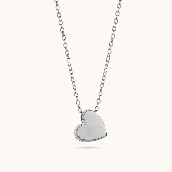 Sterling Silver Heart Necklace