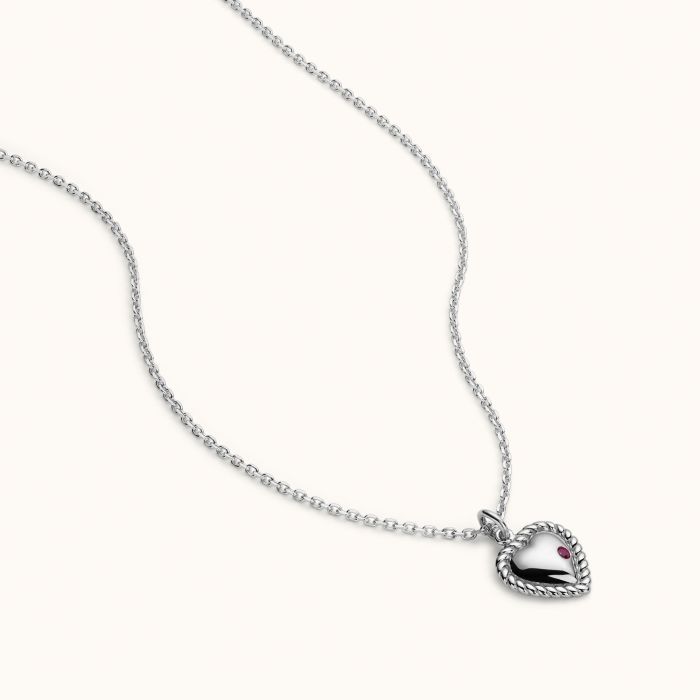 Sterling Silver Heart Necklace