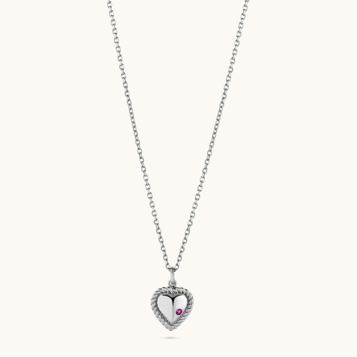 Sterling Silver Heart Necklace