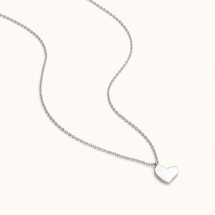 Sterling Silver Heart Necklace