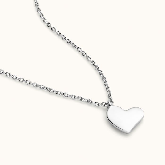 Sterling Silver Heart Necklace