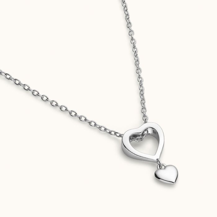 Sterling Silver Heart Necklace