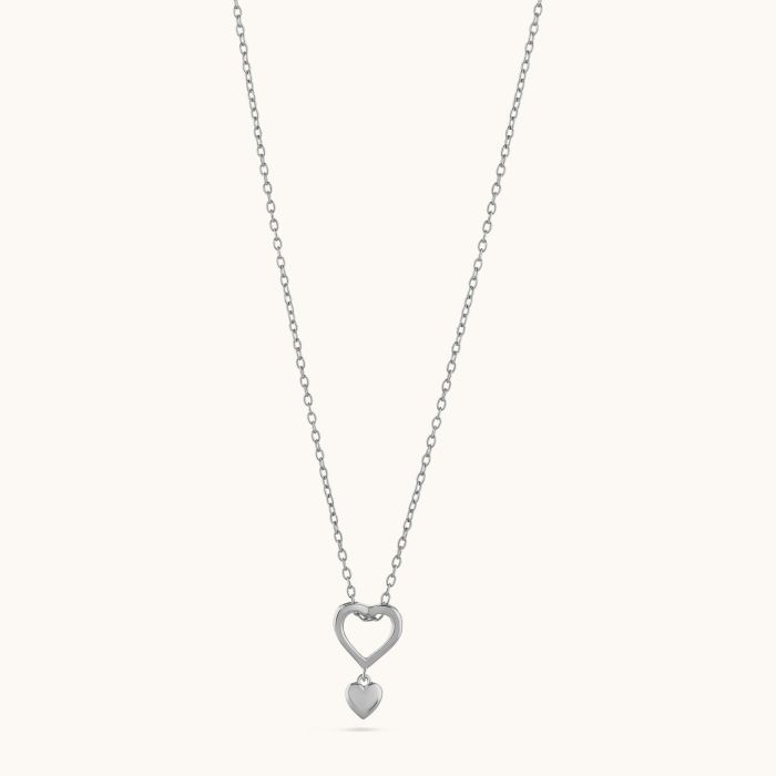 Sterling Silver Heart Necklace