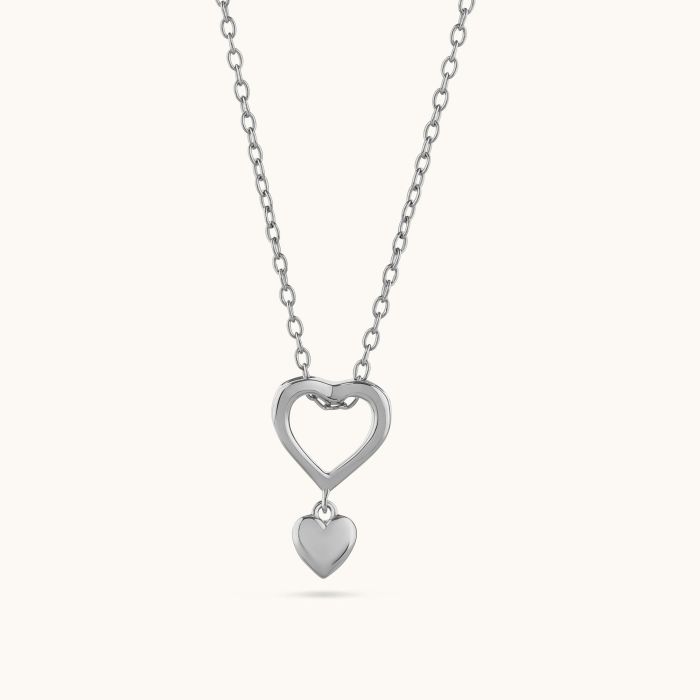 Sterling Silver Heart Necklace