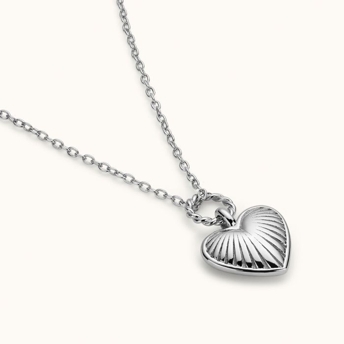 Sterling Silver Heart Necklace