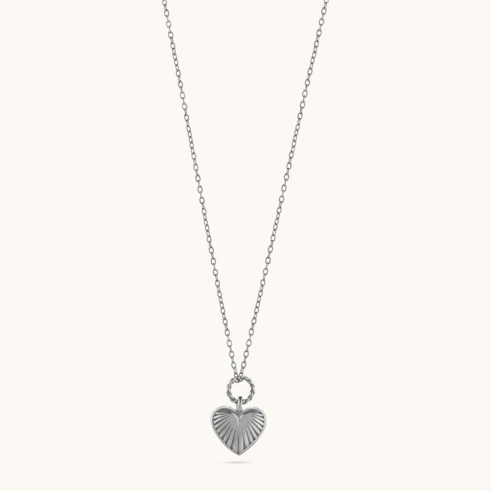 Sterling Silver Heart Necklace