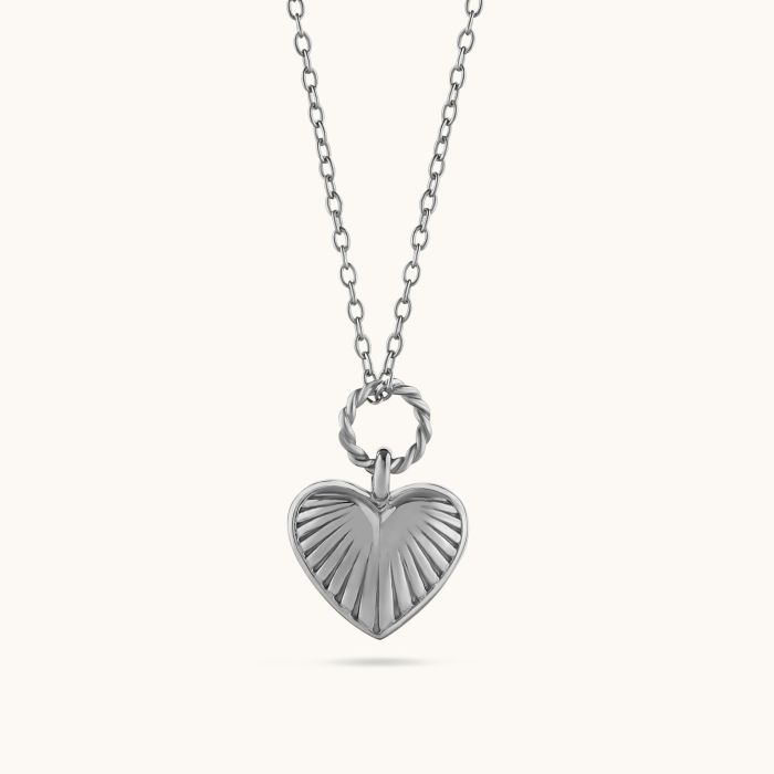 Sterling Silver Heart Necklace