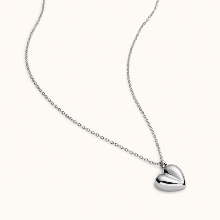 Sterling Silver Heart Necklace