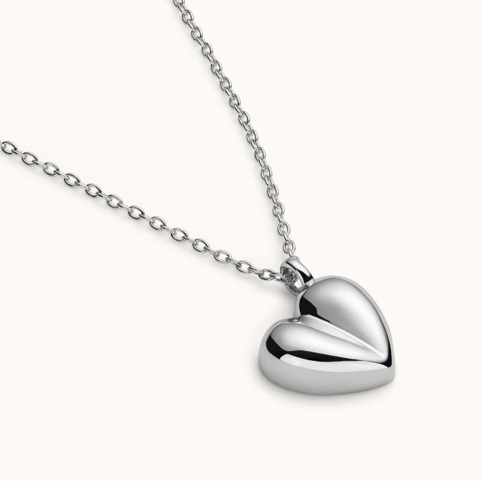Sterling Silver Heart Necklace