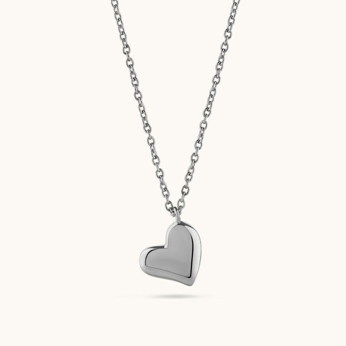 Sterling Silver Heart Necklace