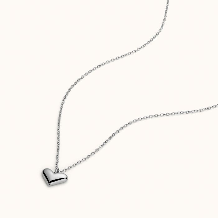 Sterling Silver Heart Necklace