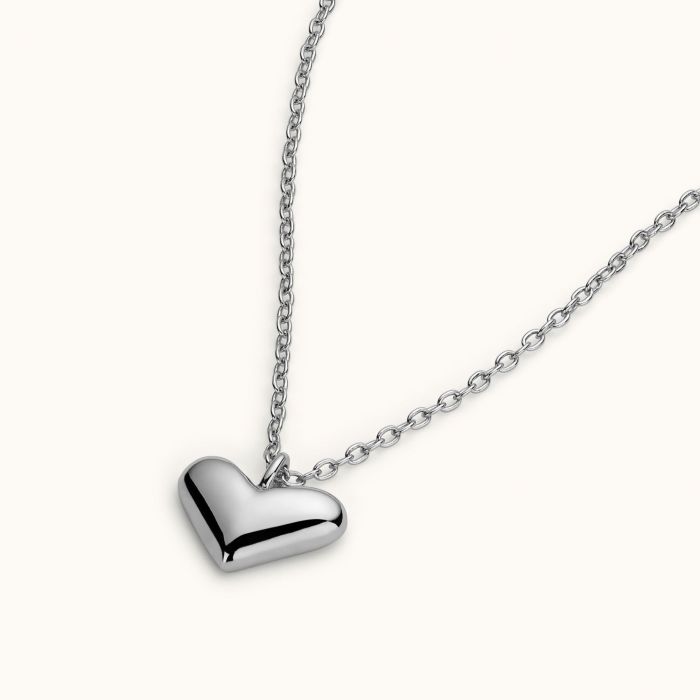 Sterling Silver Heart Necklace